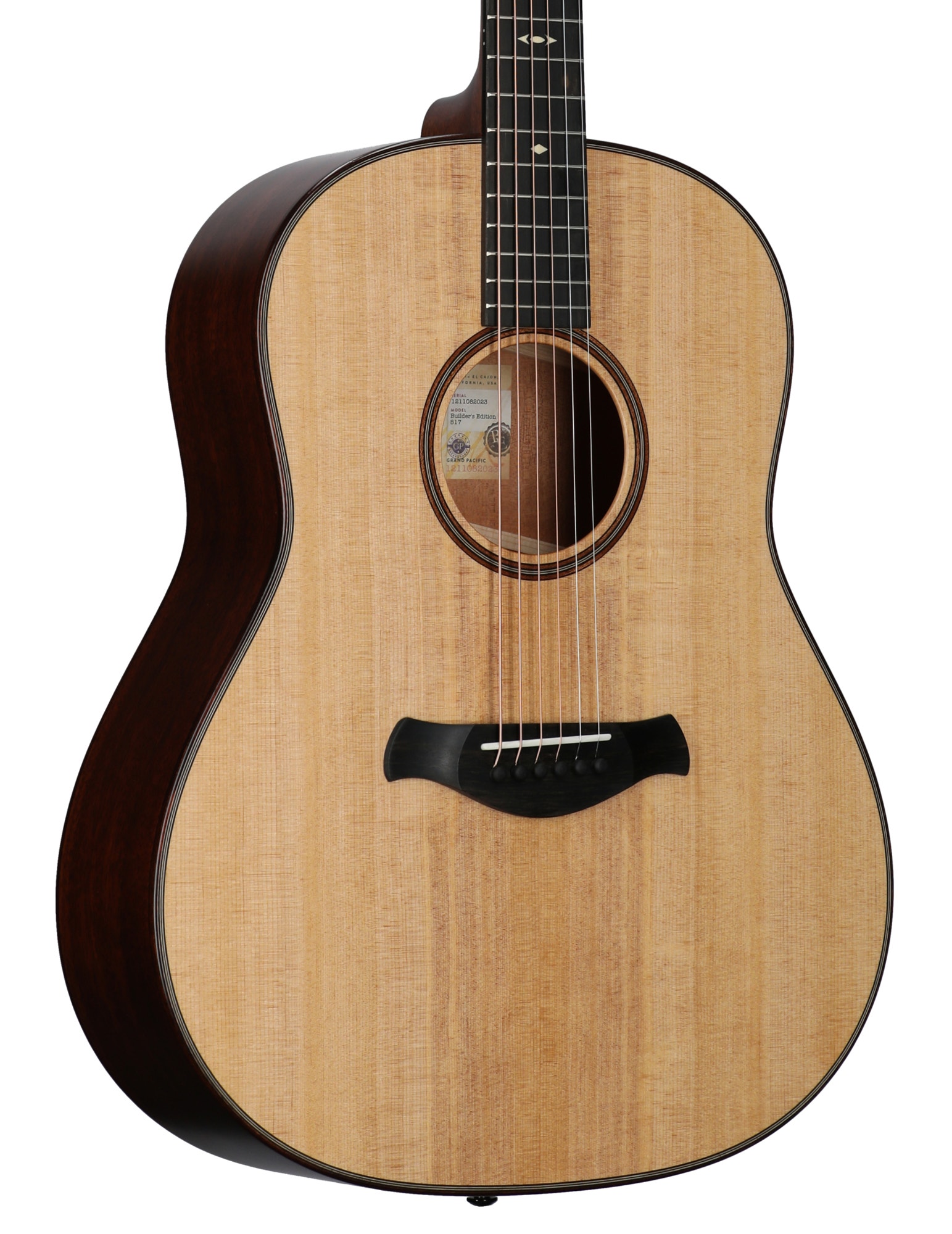 Taylor 517 Grand Pacific Builders Edition Acoustic Guitar Natural with Case