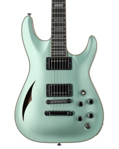 Schecter C-1 EA Classic Guitar Satin Vintage Pelham Blue