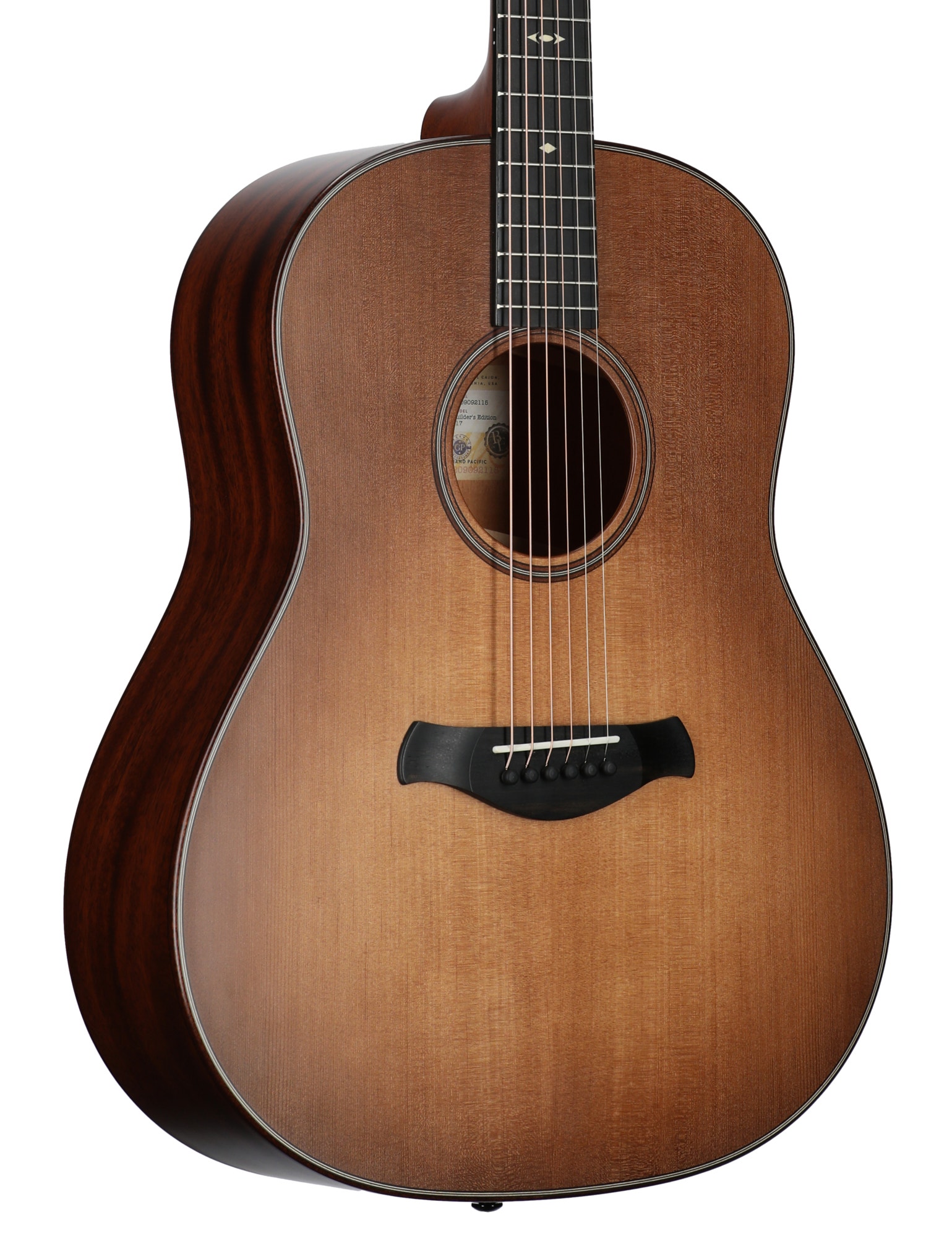 Taylor 517 Grand Pacific Builders Edition Acoustic Guitar Wild Honey Burst w/Case