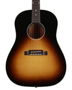 Gibson Slash J-45 Acoustic Electric, November Burst with Case