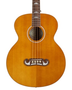 Epiphone El Capitan J200 Studio Bass A/E Guitar Aged Natural