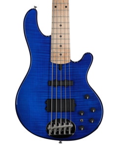 Lakland Skyline 55-02 Deluxe Flame Bass Trans Blue