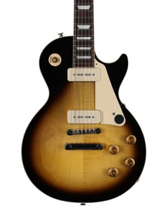 Gibson Les Paul Standard 50s P90 Guitar, Tobacco Burst with Case