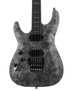 Schecter Ernie C C-1 Left Handed Electric Guitar Black Reign