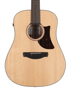 Ibanez Advanced Acoustic AAD1012E Acoustic Electric Guitar Natural