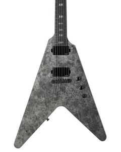 Schecter Juan of the Dead V-1 Electric Guitar Black Reign