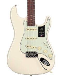 Fender Amer Vint II 1961 Strat RW Olymp White W/C