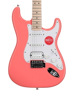 Squier Sonic Stratocaster HSS Guitar Maple Neck