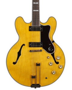 Epiphone Sheraton Semi Hollowbody Guitar Natural with Gold Hardware