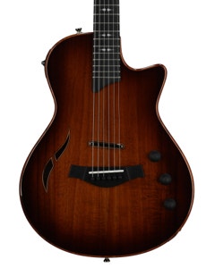 Taylor T5z Custom Koa Armrest Electric Shaded Edge Burst with Case