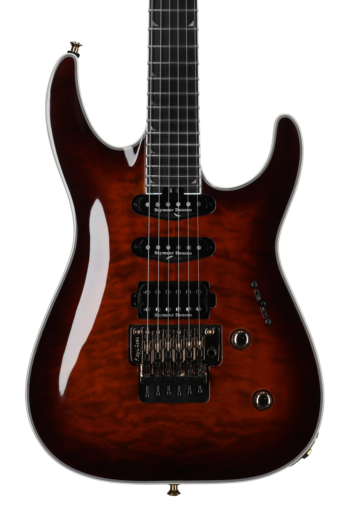 Jackson Pro Plus Soloist SLA3Q Quilt Top Guitar with Bag