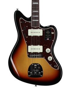 Fender American Vintage II 1966 Jazzmaster Rosewood 3 Color Sunburst with Case