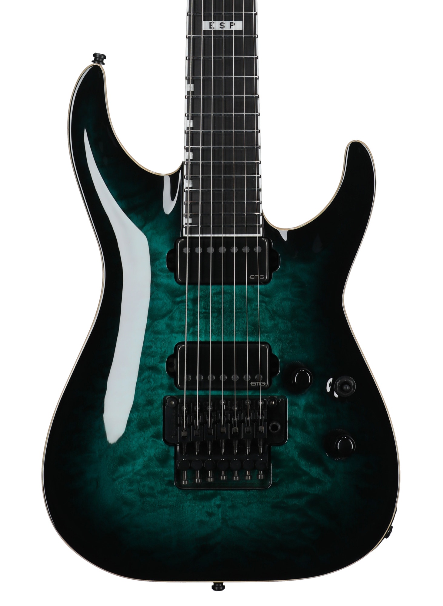 ESP E-II Horizon FR-7 Electric Guitar with Case | American Musical 