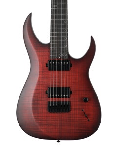 Schecter Sunset 7 Extreme 7-String Electric Guitar Scarlet Burst
