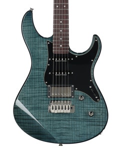 Yamaha Pacifica 612 VIIFM Electric Guitar Indigo Blue View 2