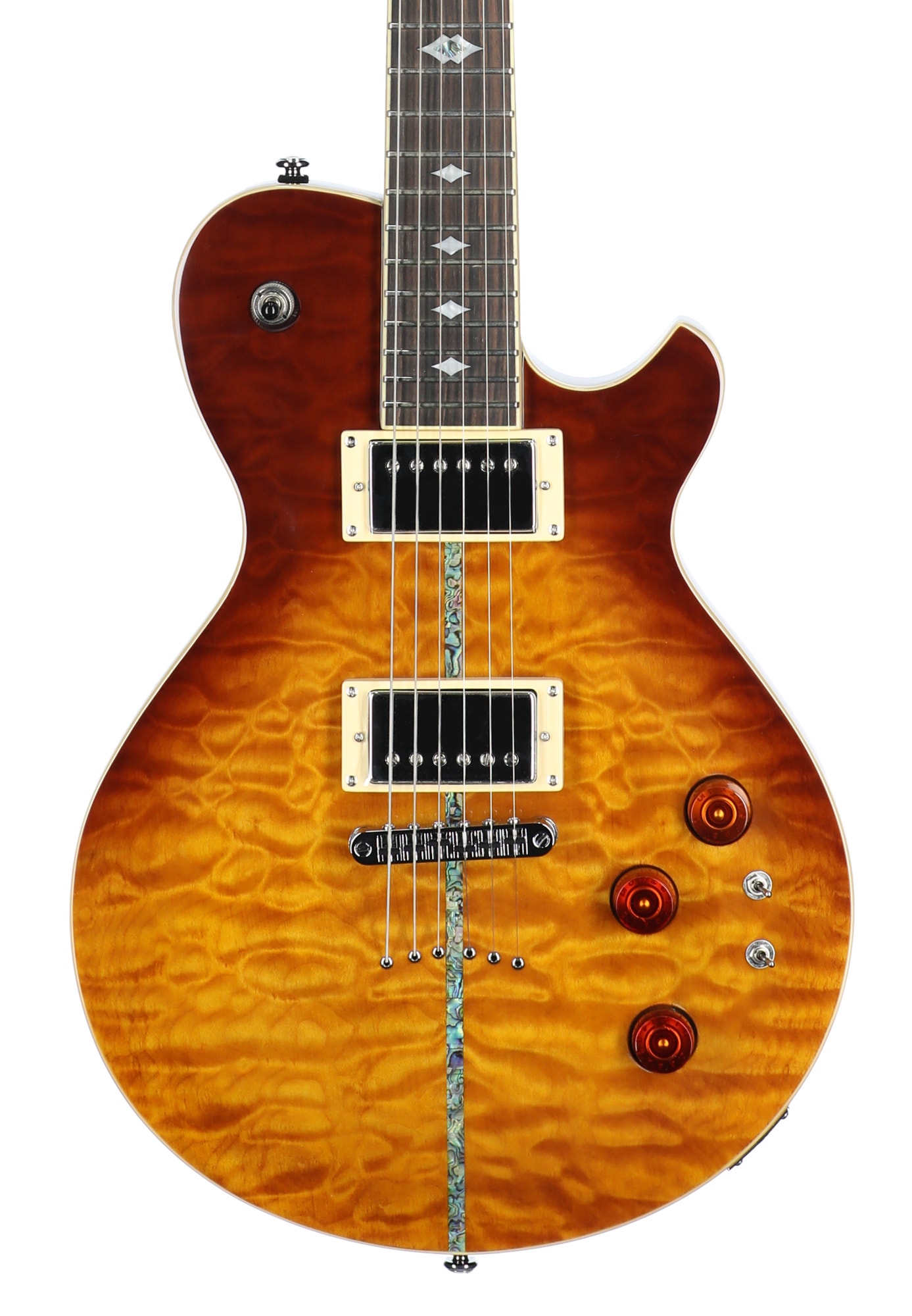 Michael Kelly Guitars Patriot Slim Body Guitar Scorched