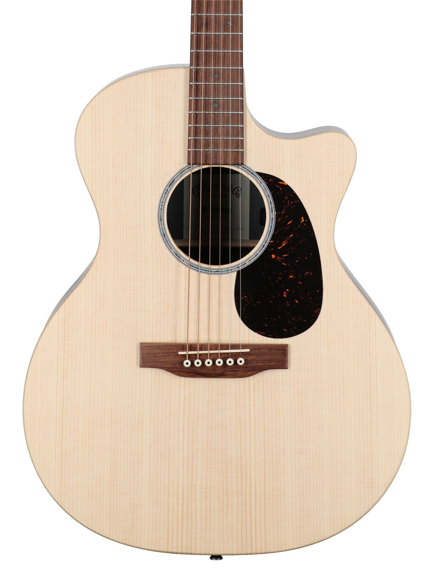 Martin GPC-X2E Cocobolo Acoustic Electric Guitar with Gigbag View 2