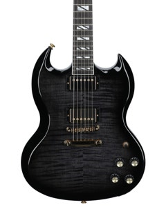 Gibson SG Supreme AAA Figured Top Guitar with Case