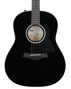 Taylor 217e Plus Grand Pacific Acoustic Electric Guitar Black with Case