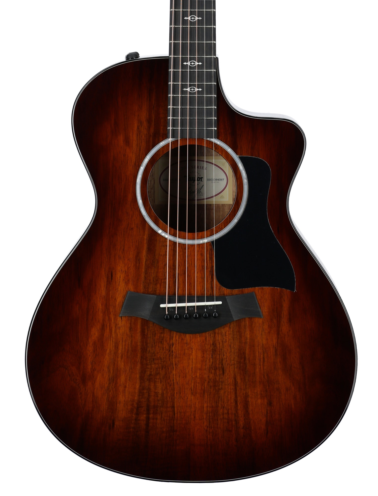 Taylor 222ce-K DLX Grand Concert Acoustic Electric Guitar with Case