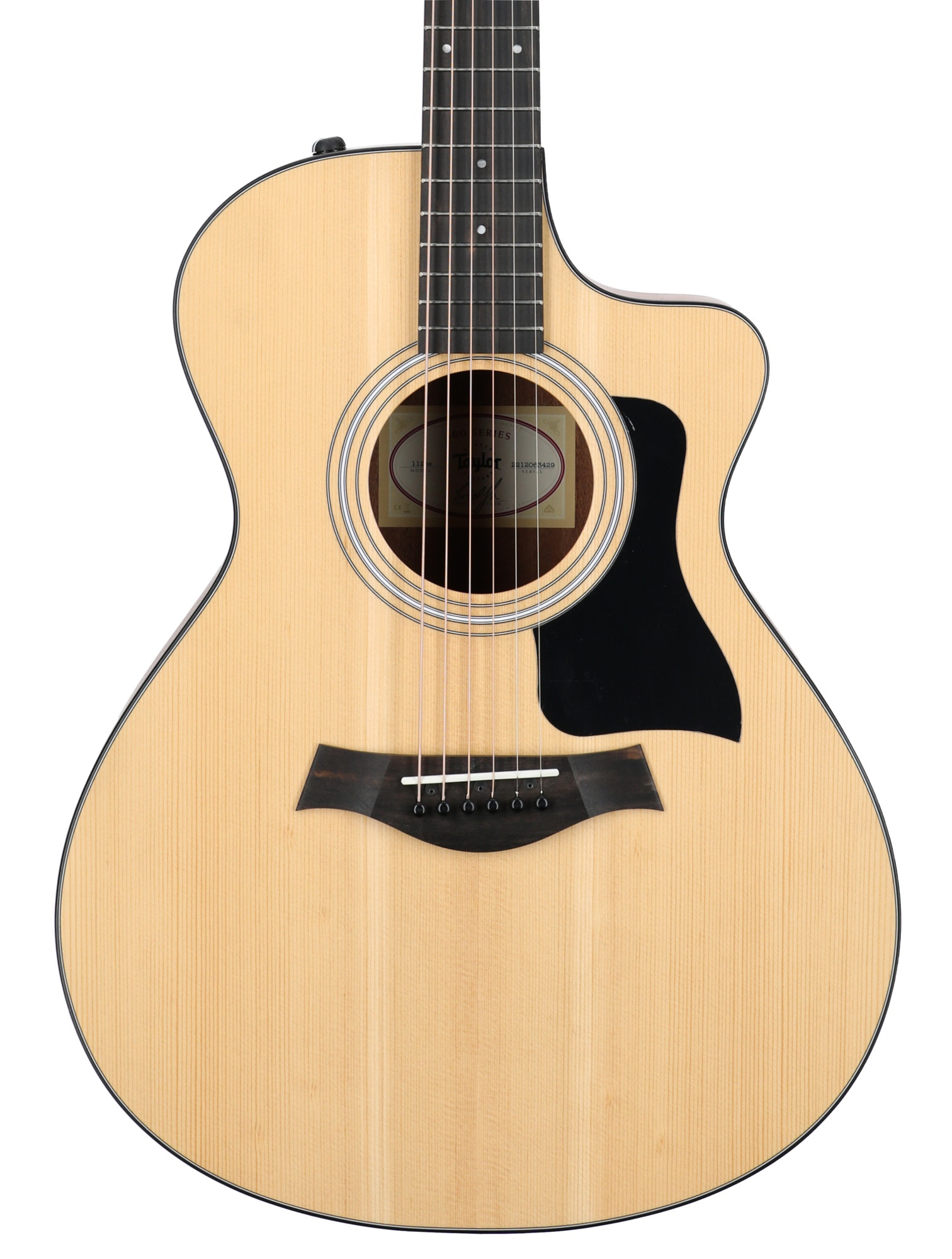 Taylor 112ce Grand Concert Acoustic Electric Guitar with Gigbag
