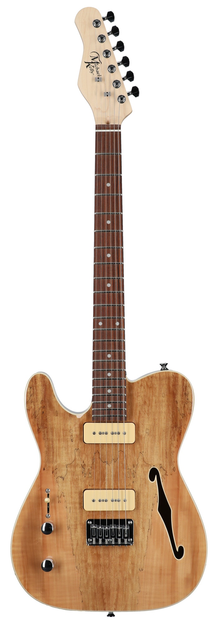 Michael Kelly 59 Thinline Electric Spalted LH