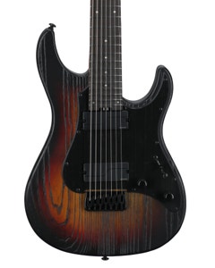 ESP LTD SN-1007 Baritone Guitar Fireblast