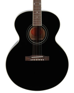 Epiphone J-180 Long Scale Acoustic-Electric Jumbo Guitar with Case