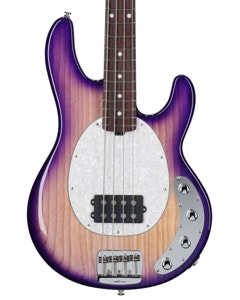 Ernie Ball Music Man StingRay Special 4-String Bass with MONO Purple Sunset