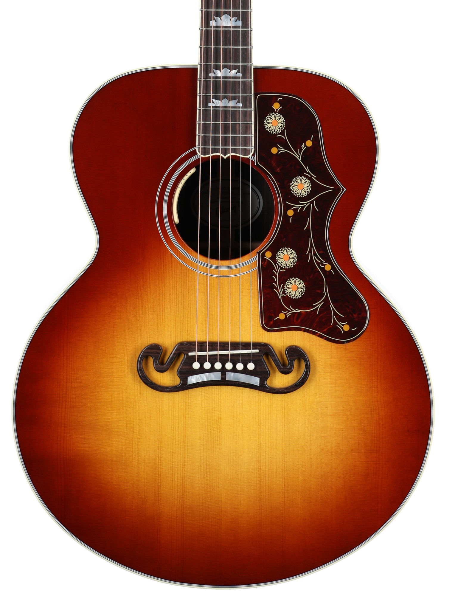 Gibson SJ200 Standard Rosewood Jumbo Acoustic-Electric, Rosewood Burst