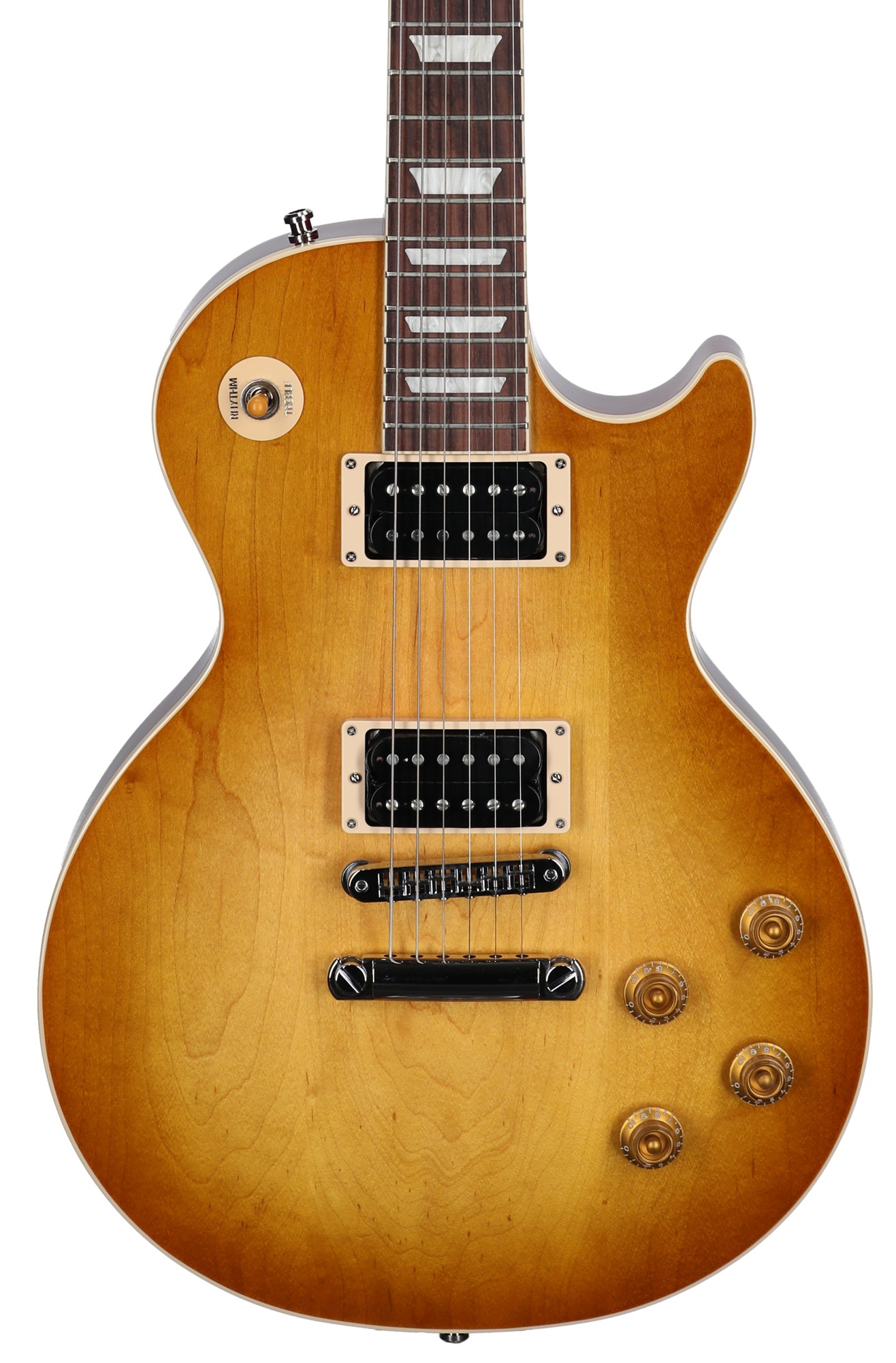 Gibson Slash Jessica Les Paul Standard Guitar Honey Burst with Red Back w/Case