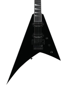 Jackson Pro Plus Series Rhoads RR24 Guitar Deep Black with Gig Bag View 2