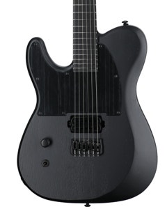 Schecter PT Black Ops Left Handed Guitar Satin Black Open Pore