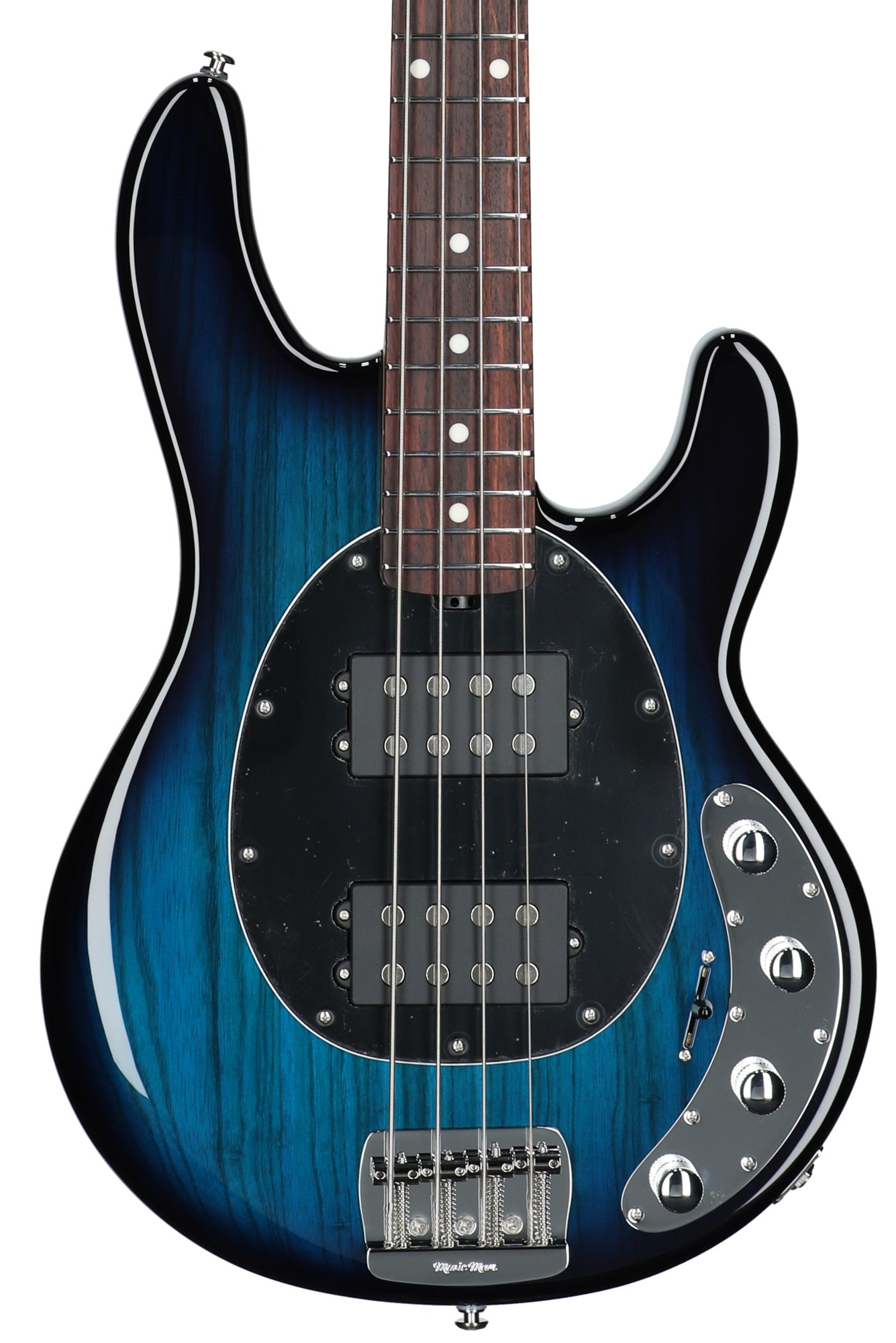 Ernie Ball Music Man StingRay Special HH Bass with MONO Bag Pacific Blue Burst