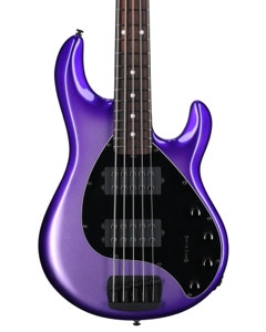 Ernie Ball Music Man StingRay Special 5 HH 5-String Bass with MONO Bag Grape Crush