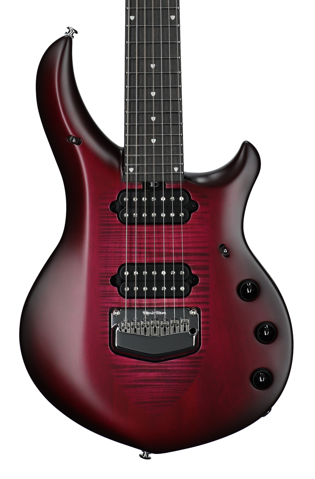 Ernie Ball Music Man Majesty 7 Electric Guitar with MONO Bag Amaranth