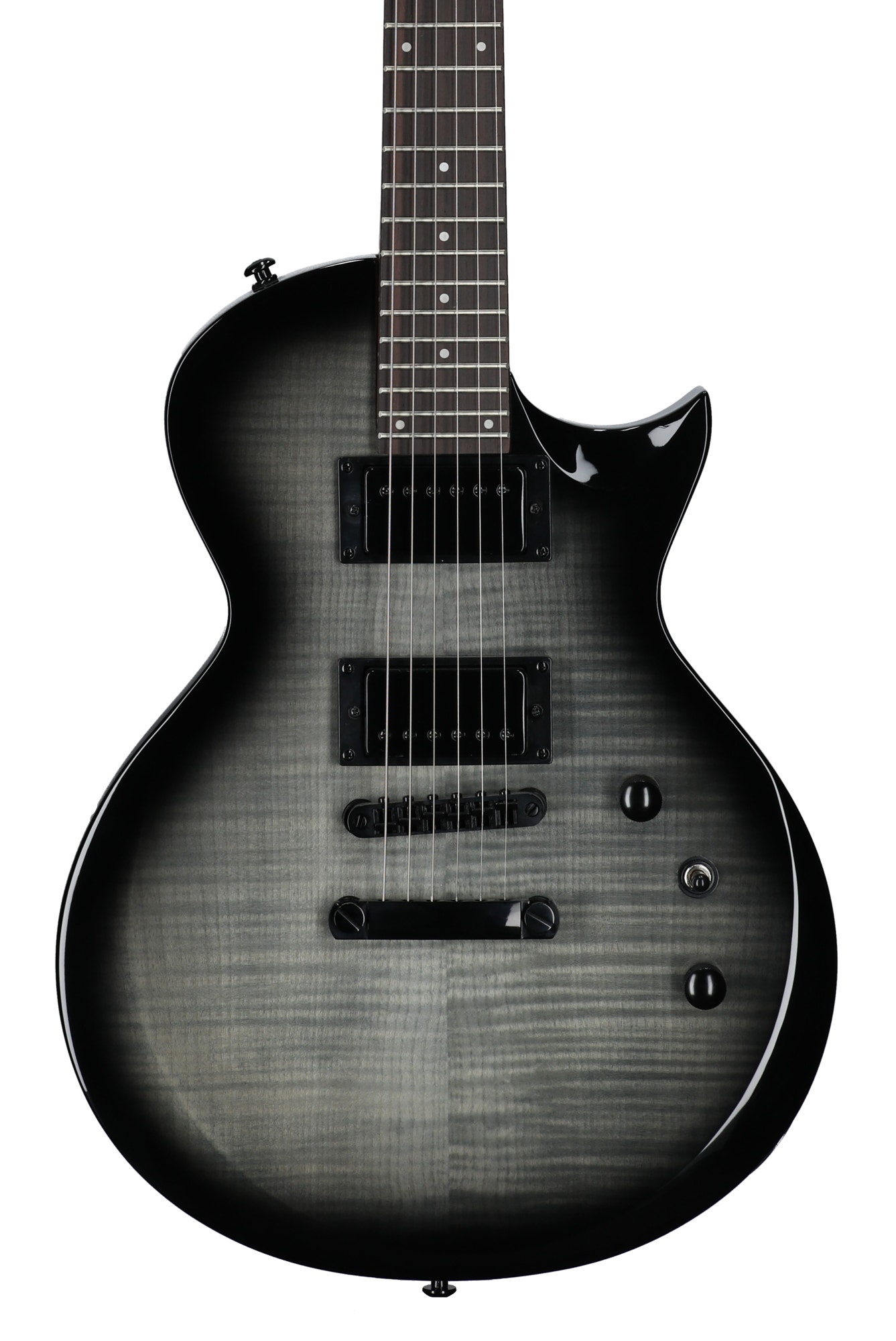 ESP LTD EC200DX FM Electric Guitar Charcoal Burst