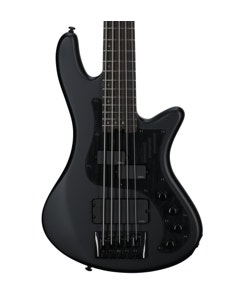 Schecter Stiletto 5 Stealth Pro 5-String Bass Guitar Satin Black
