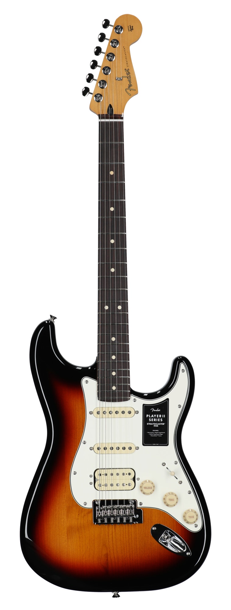 Fender Player II Stratocaster HSS Guitar Rosewood Neck