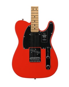 Fender Player II Telecaster Guitar Maple Neck Coral Red