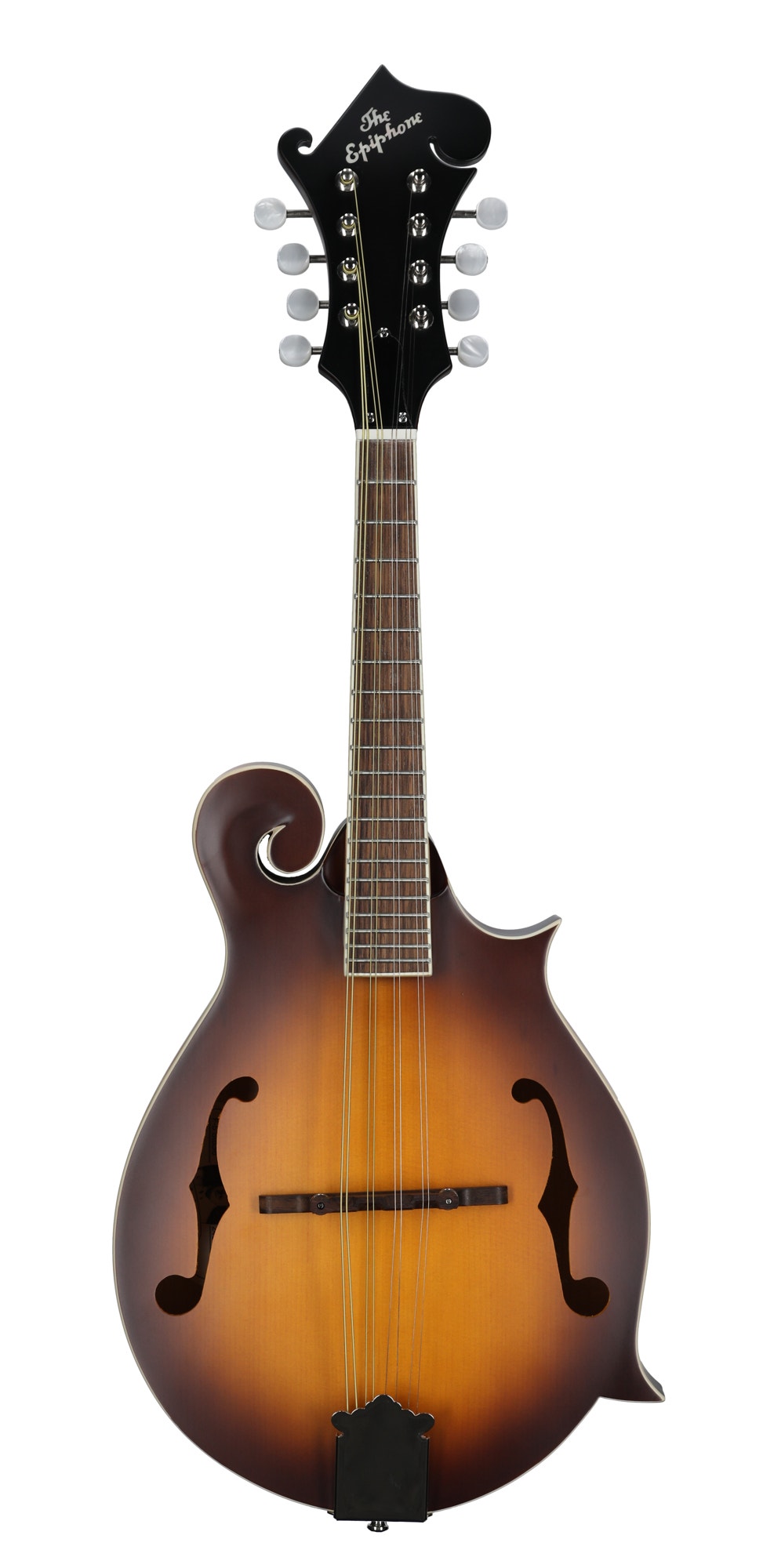 Epiphone F-5 Studio Mandolin Vintage Sunburst Satin with Gig Bag View 1
