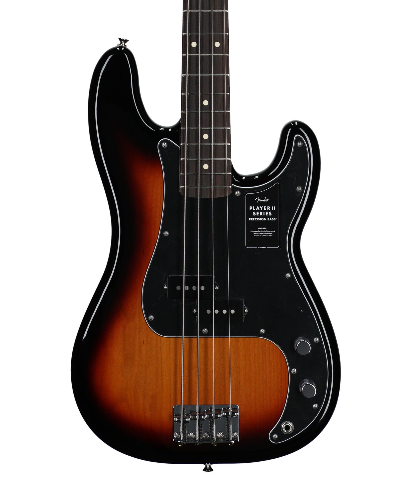 Fender Player II Precision Bass Guitar Rosewood Neck 3-Color Sunburst