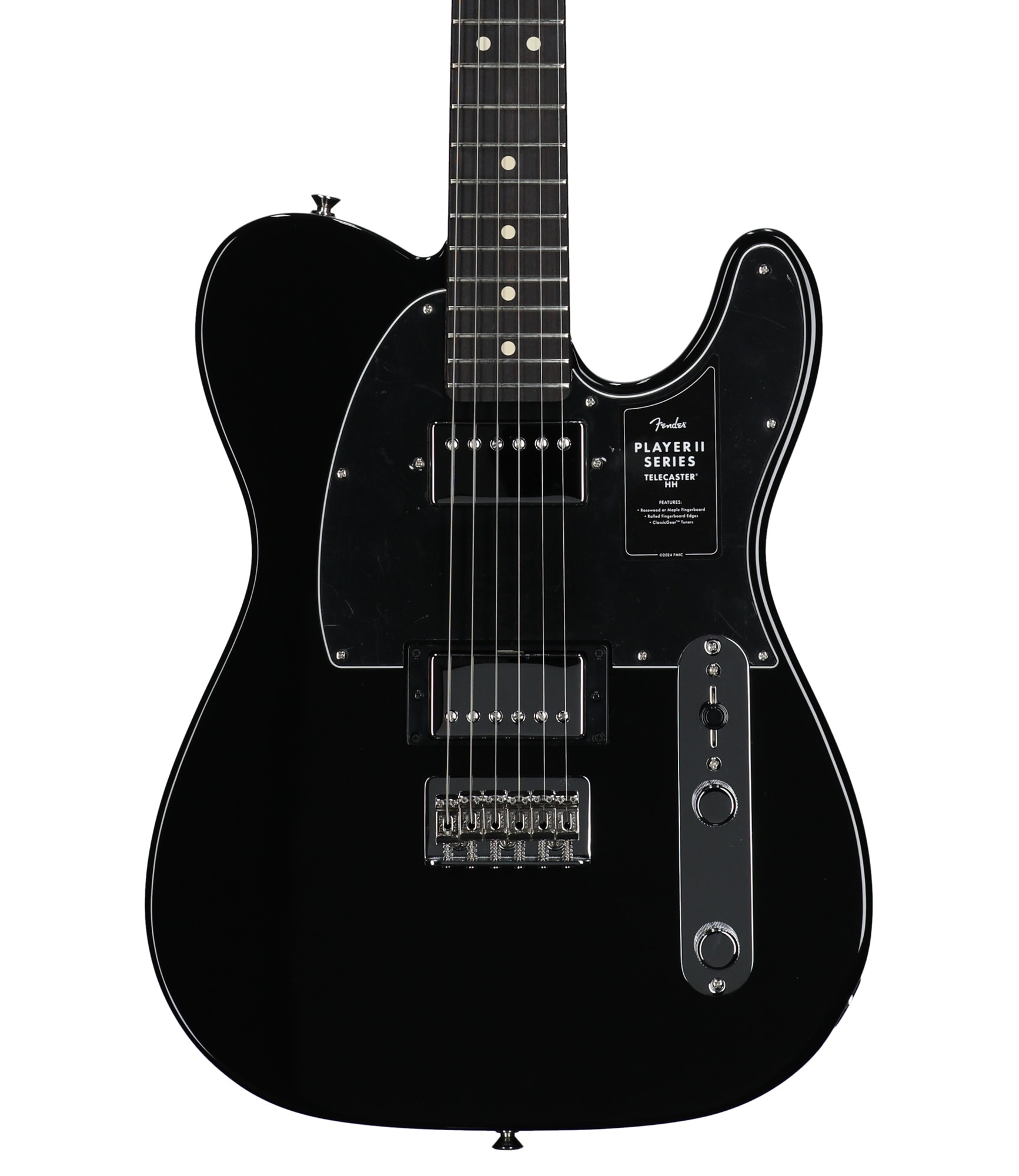 Fender Player II Telecaster HH Guitar Rosewood Neck