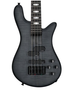 Spector Euro 4 LX Bolt On Bass Guitar with Bag Black Stain Matte