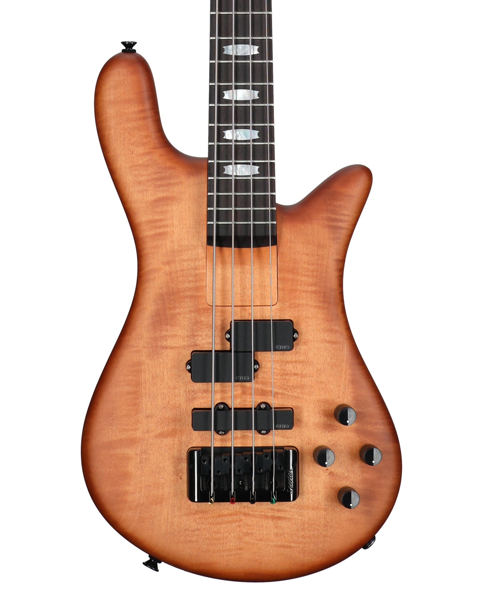 Spector Euro 4 LX Bolt On Bass Guitar with Bag Natural Sunburst Matte