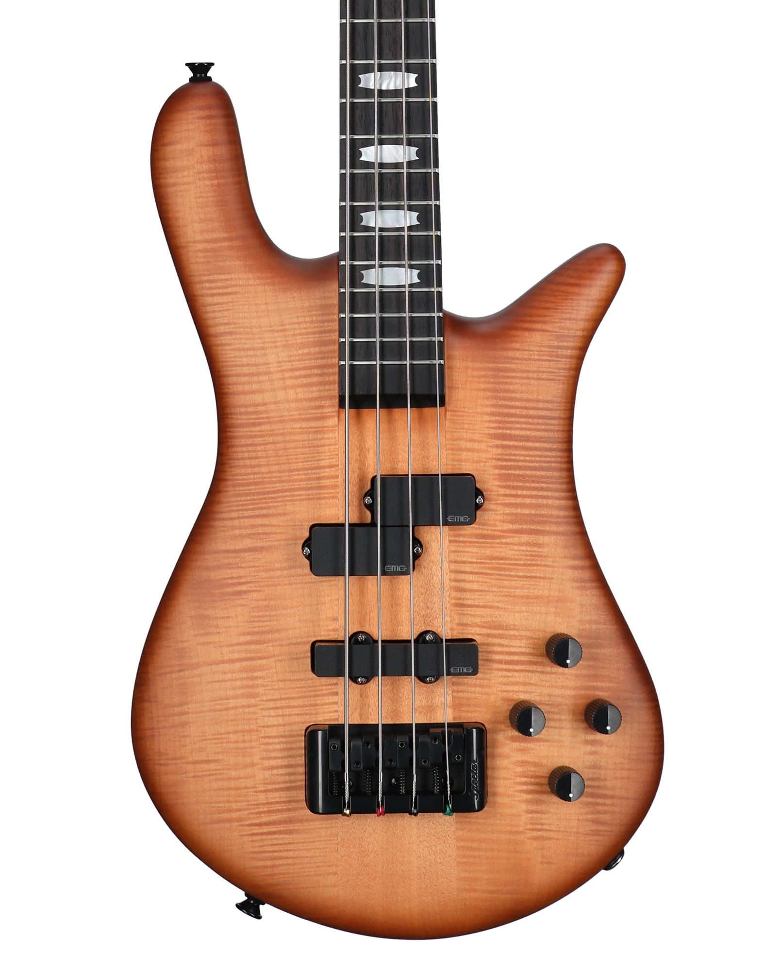 Spector Euro 4 LX Bass Guitar with Bag Natural Sunburst Matte