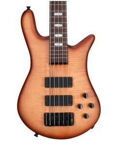 Spector Euro 5 LX Bass Guitar with Bag Natural Sunburst Matte