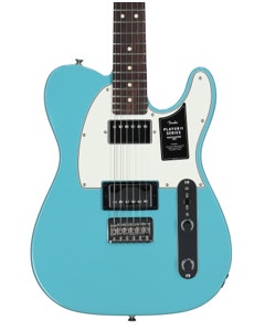 Fender Player II Telecaster HH Guitar Rosewood Neck Aquatone Blue