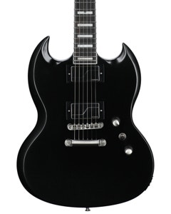 Epiphone SG Prophecy Guitar Aged Jet Black Metallic with Premium Gig Bag