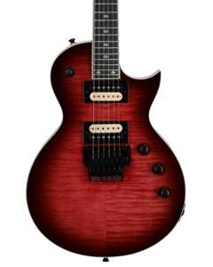 Kramer Assault Figured Top Guitar Magenta Perimeter with Gig Bag